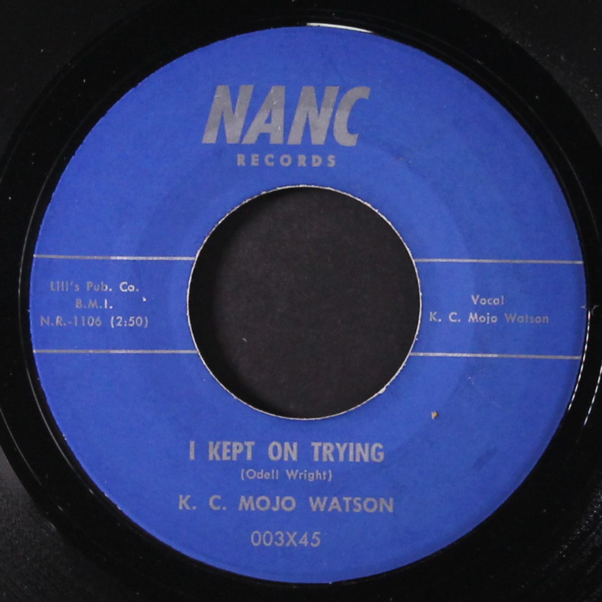 love blood hound / i kept on trying by K.C. MOJO WATSON