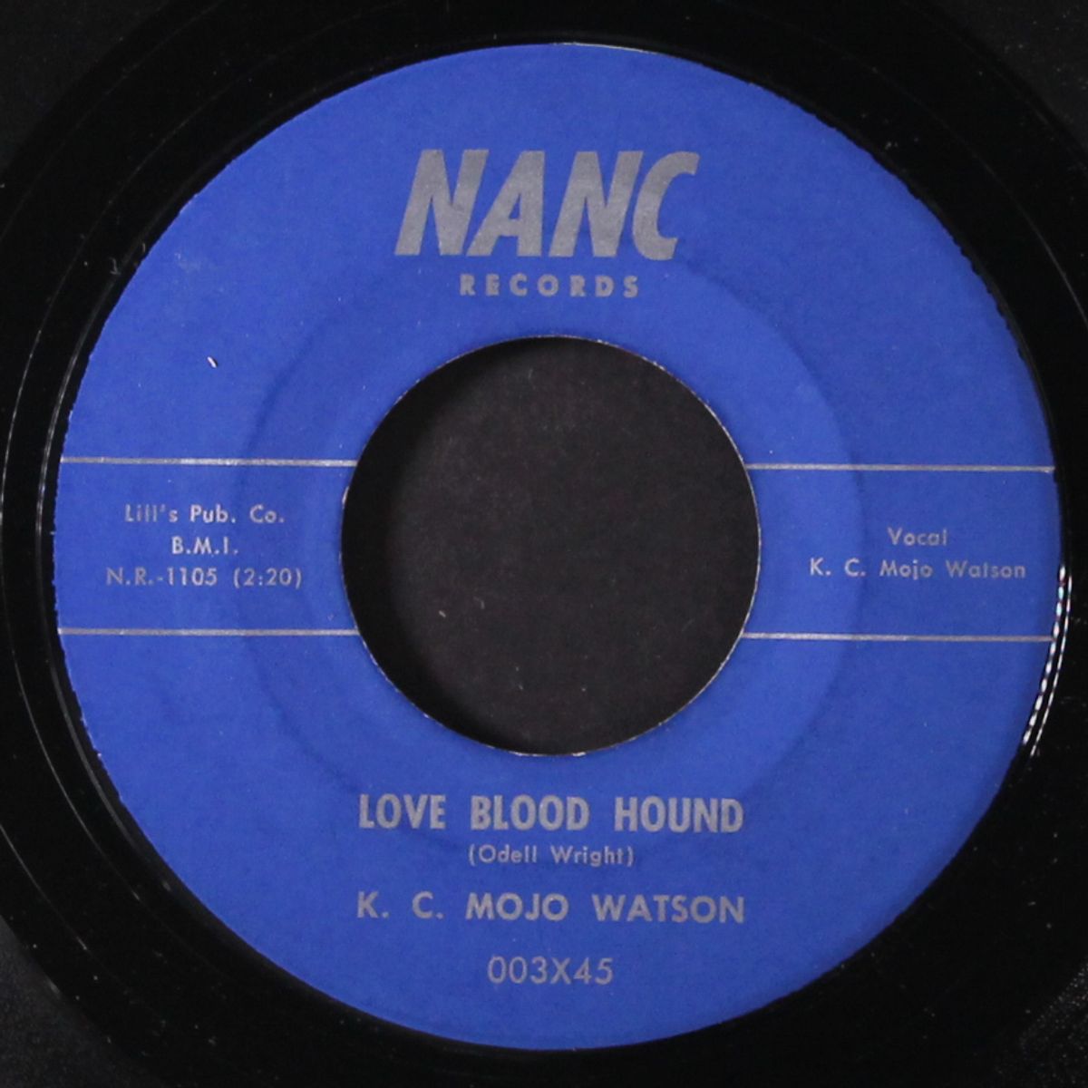 love blood hound / i kept on trying by K.C. MOJO WATSON