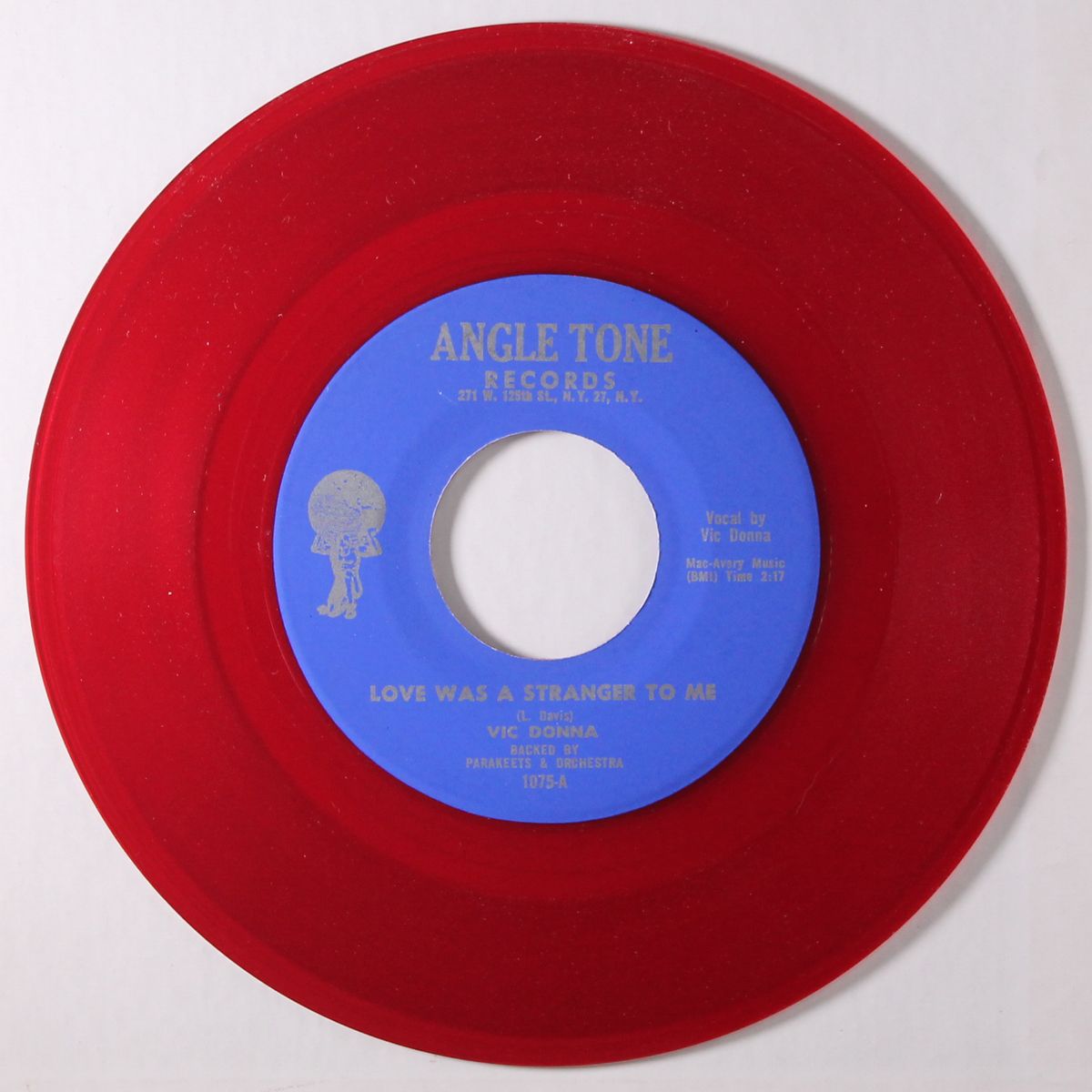 count the tears / love was a stranger to me by VIC DONNA & PARAKEETS