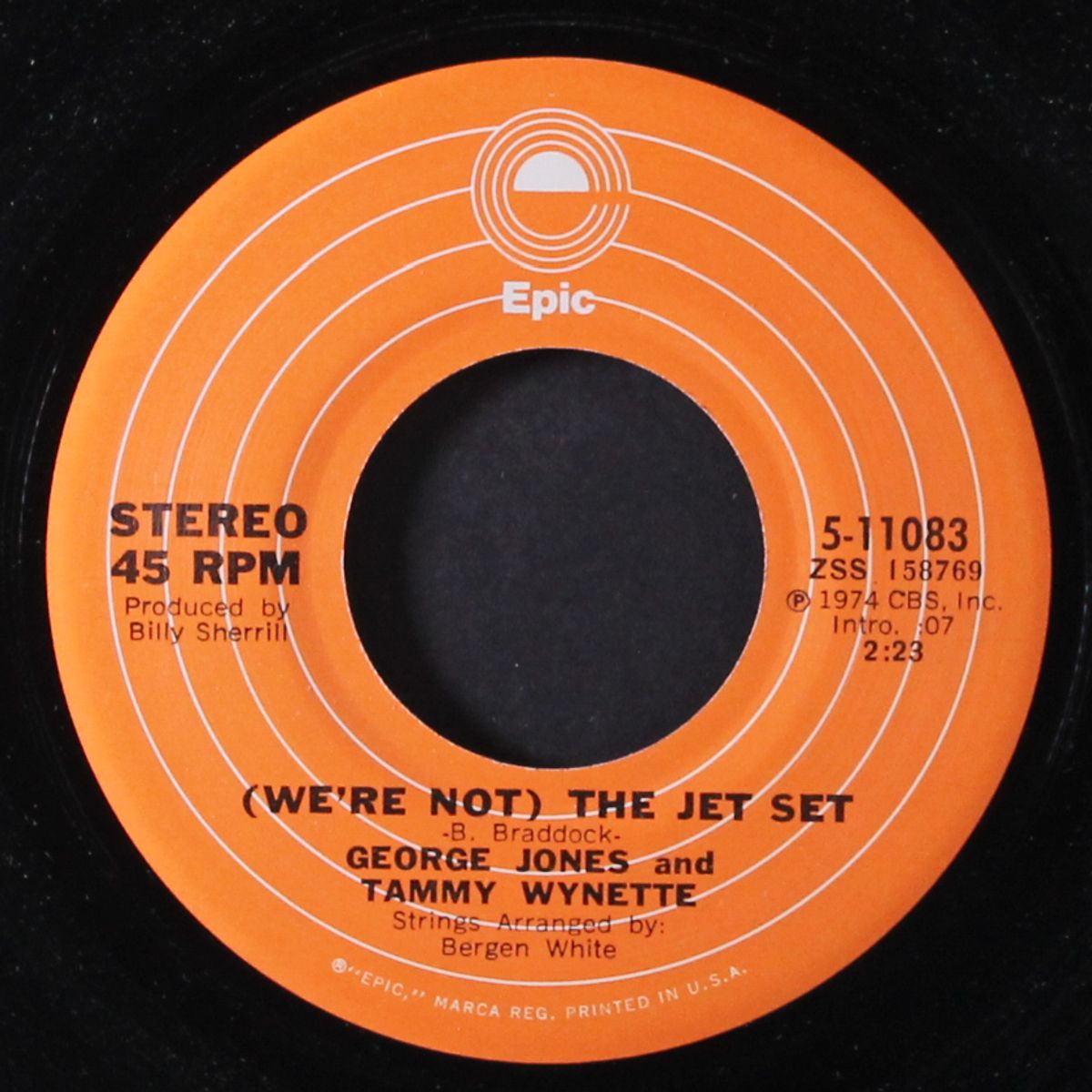 the jet set / the crawdad song by GEORGE JONES & TAMMY WYNETTE