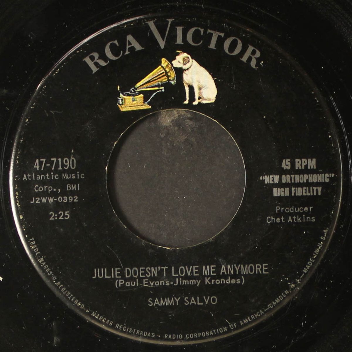 she takes sun baths / julie doesn't love me anymore by SAMMY SALVO