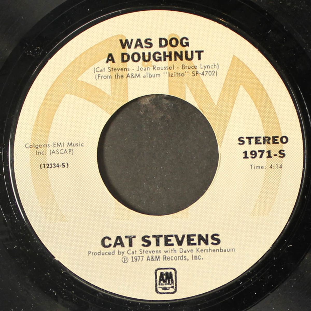 was dog a doughnut / sweet jamaica by CAT STEVENS