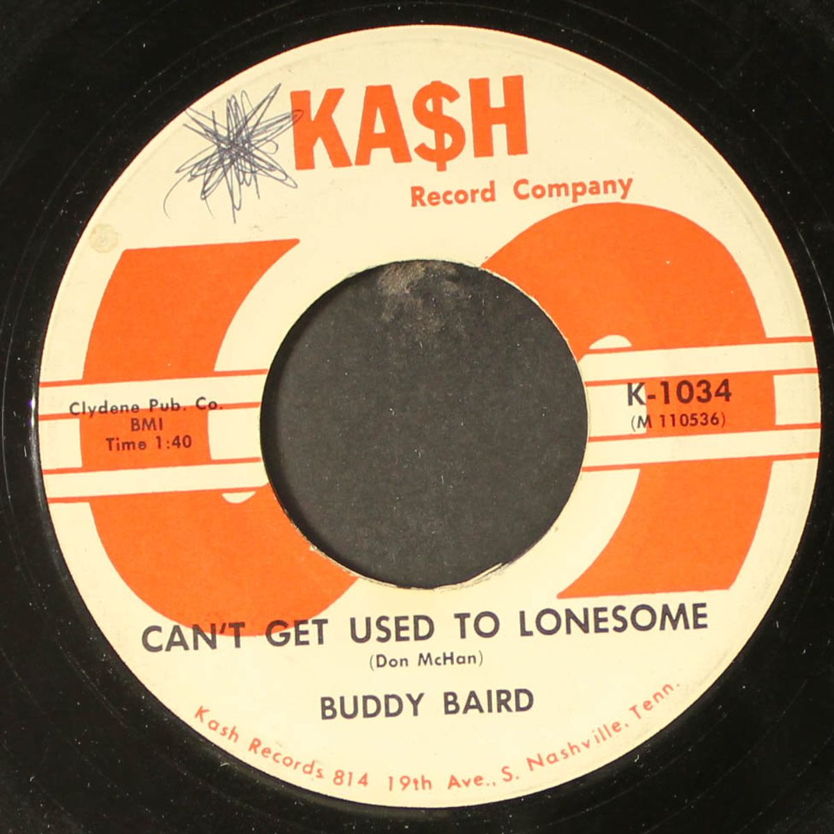don't cancel my call / can't get used to lonesome by BUDDY BAIRD