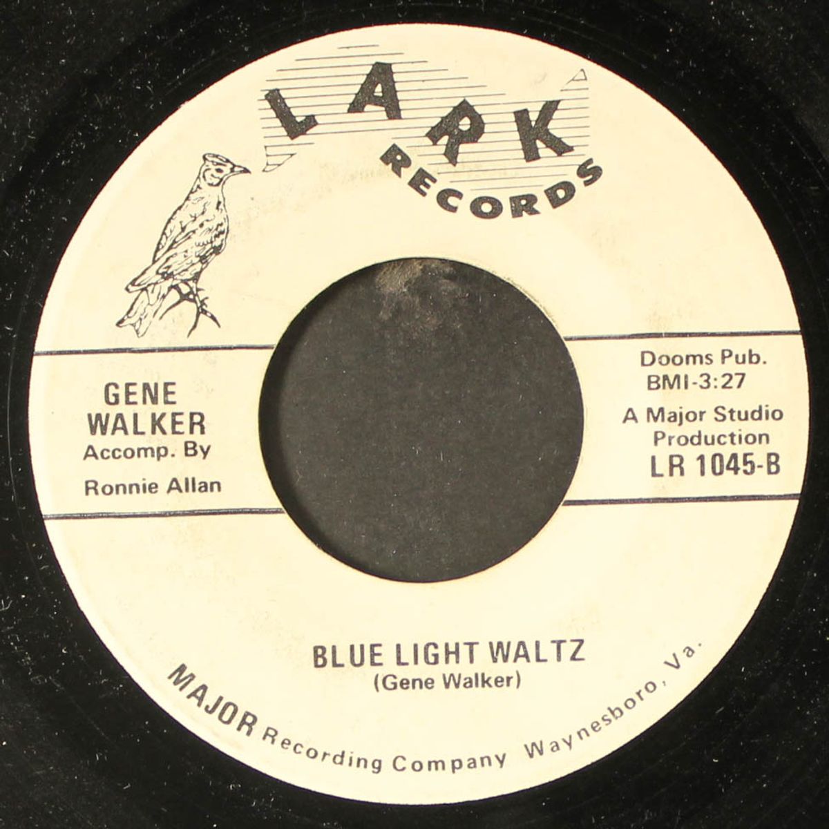 your eyes tell me / blue light waltz by GENE WALKER