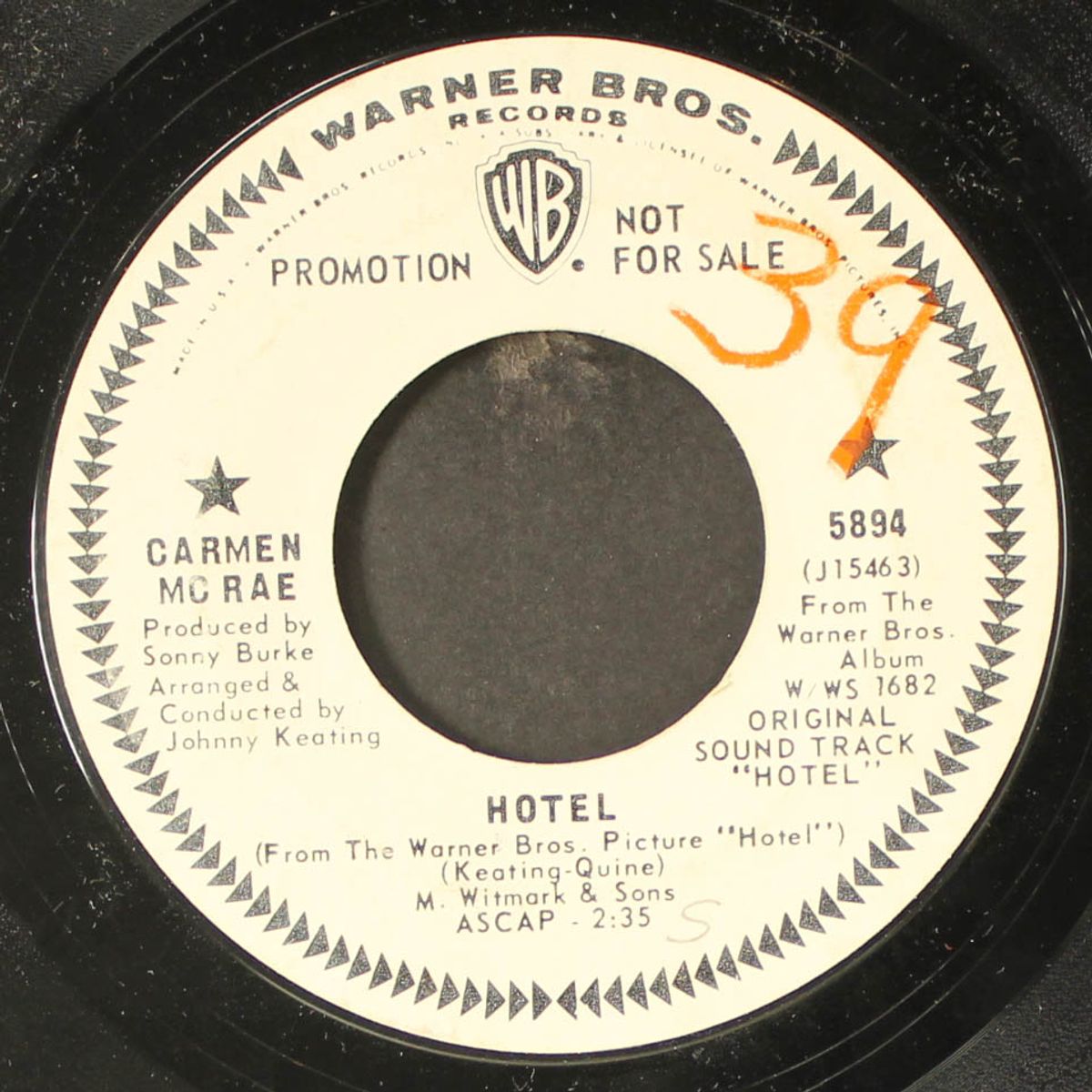hotel / this year by CARMEN MCRAE