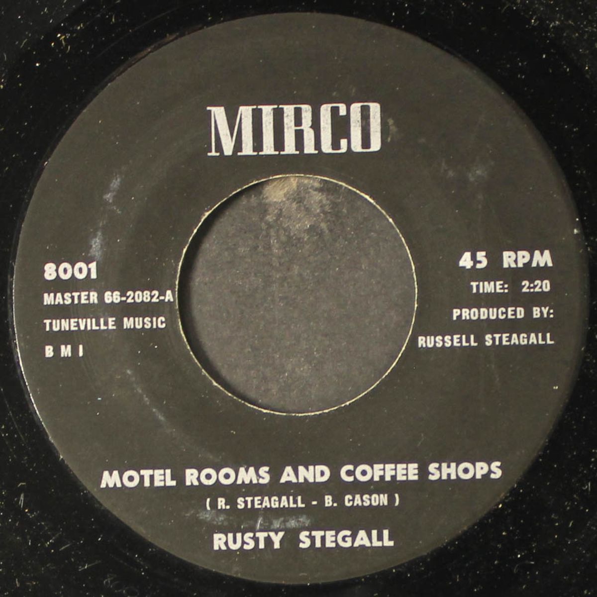 motel rooms and coffee shops / playboy heart by RUSTY STEGALL