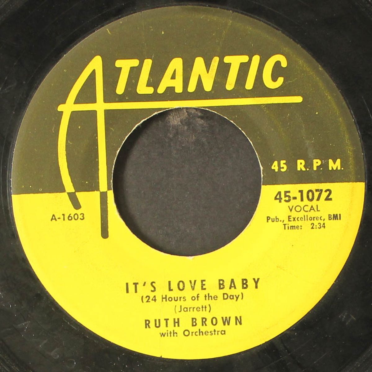 it's love baby / what'd i say by RUTH BROWN