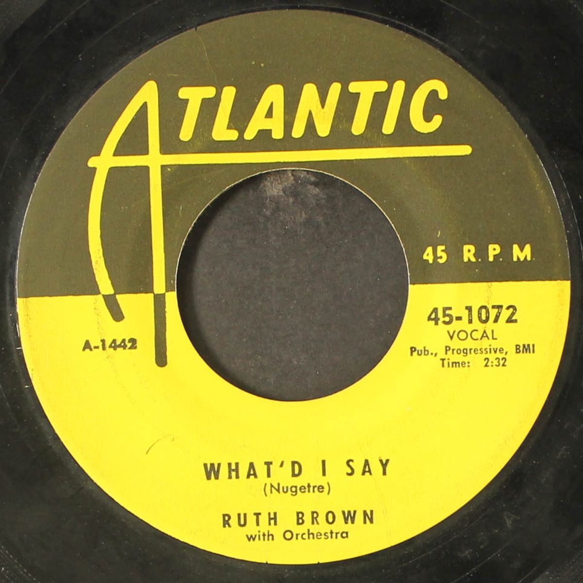 it's love baby / what'd i say by RUTH BROWN