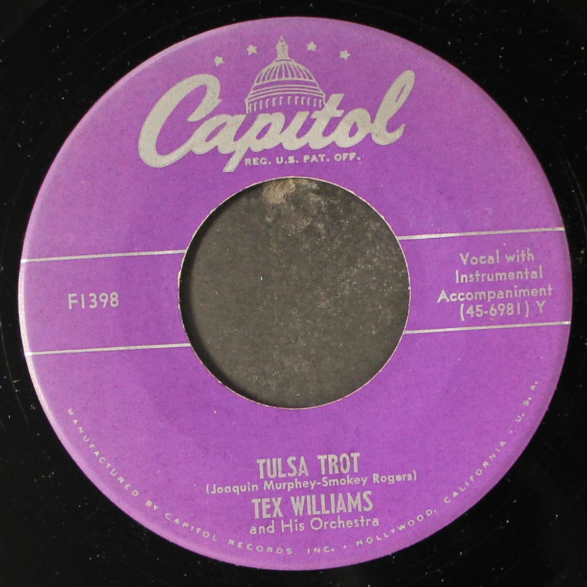tulsa trot by TEX WILLIAMS