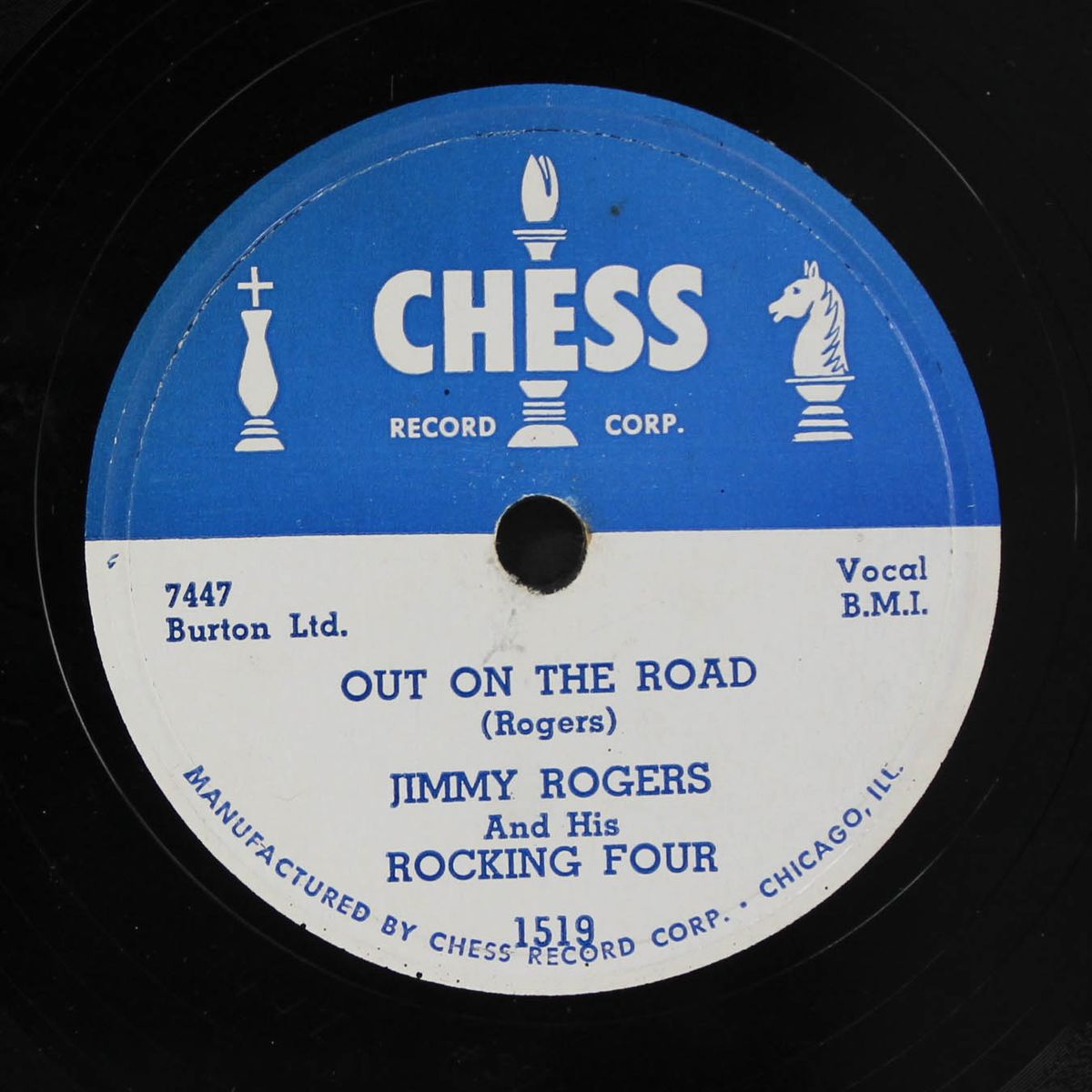 the last time / out on the road by JIMMY ROGERS