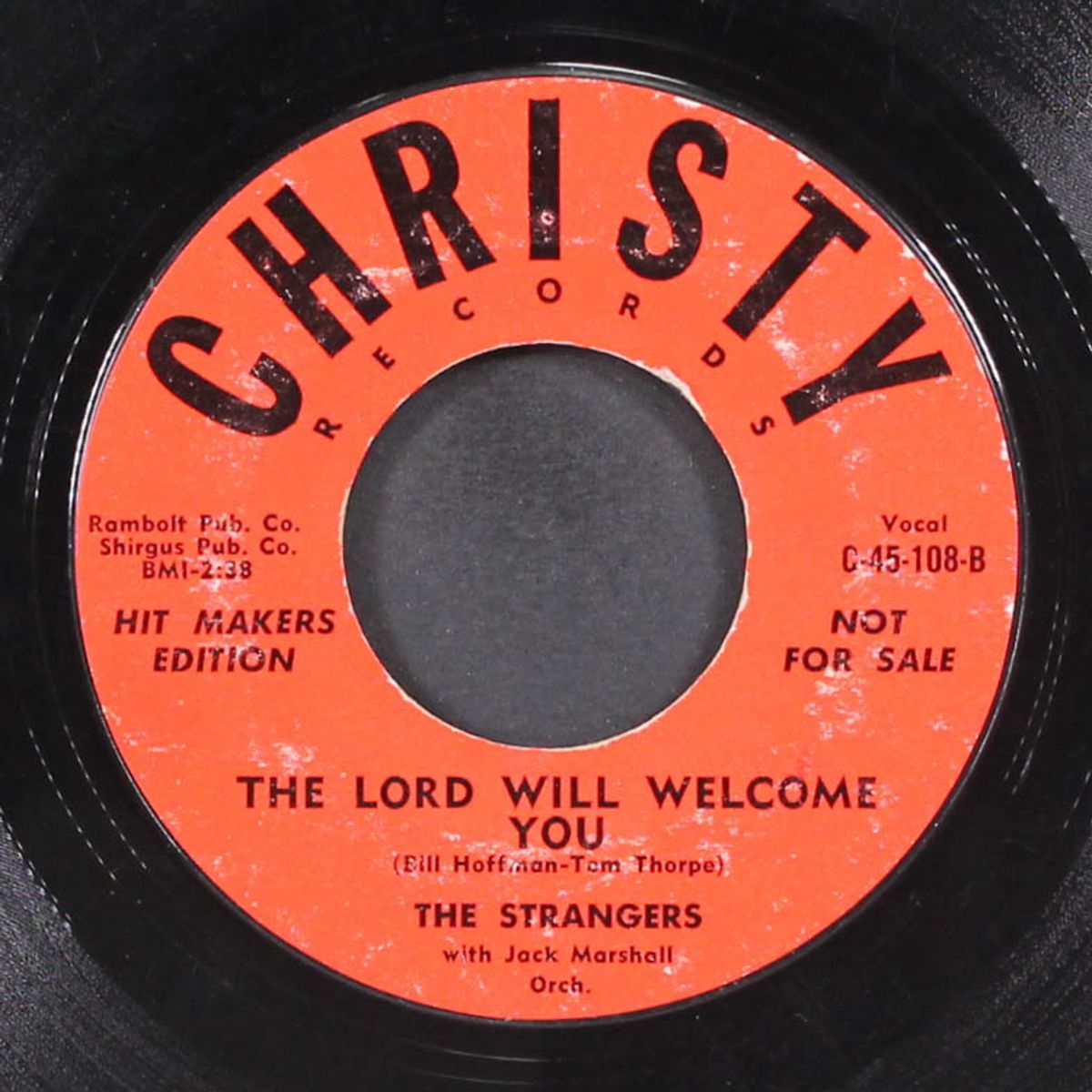 a song about j-u-d-y / the lord will welcome you by STRANGERS