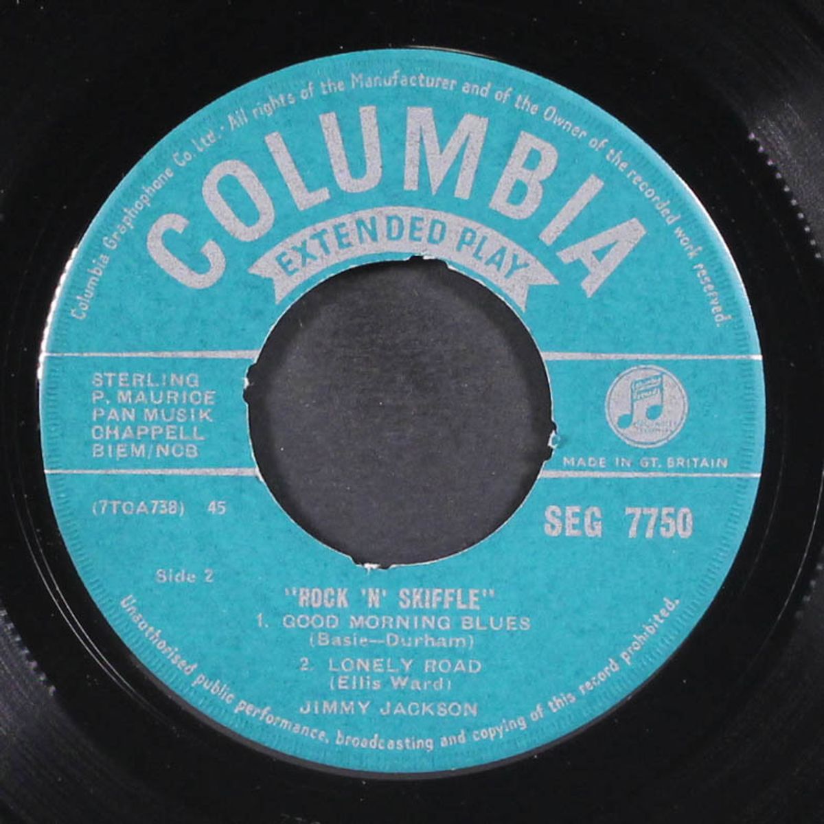 rock 'n' skiffle with by JIMMY JACKSON