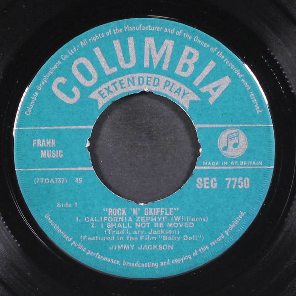 rock 'n' skiffle with by JIMMY JACKSON