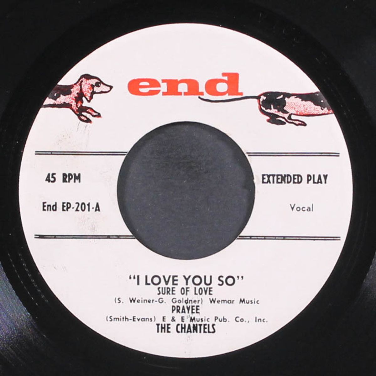 i love you so by CHANTELS