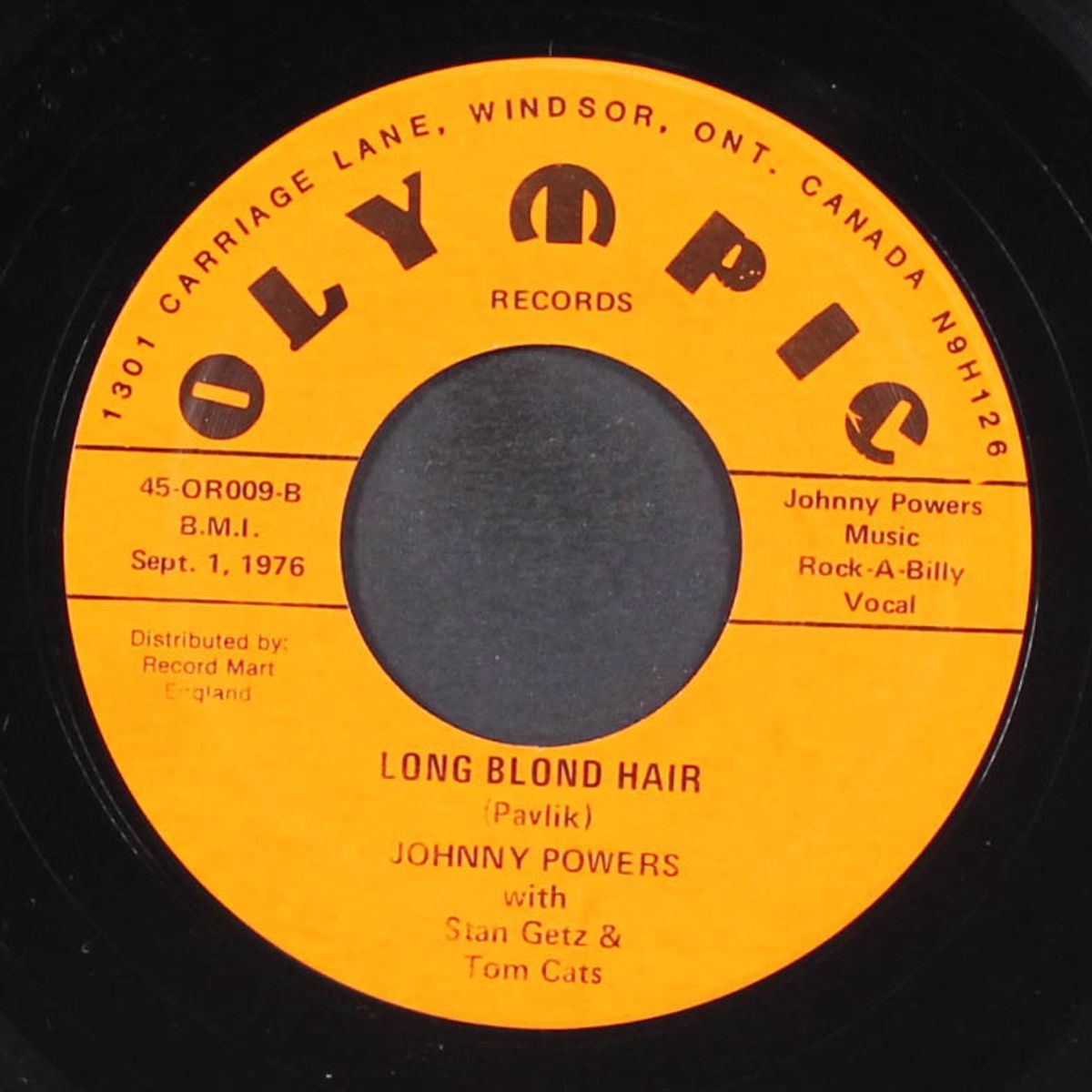 long blond hair / rock rock by JOHNNY POWERS