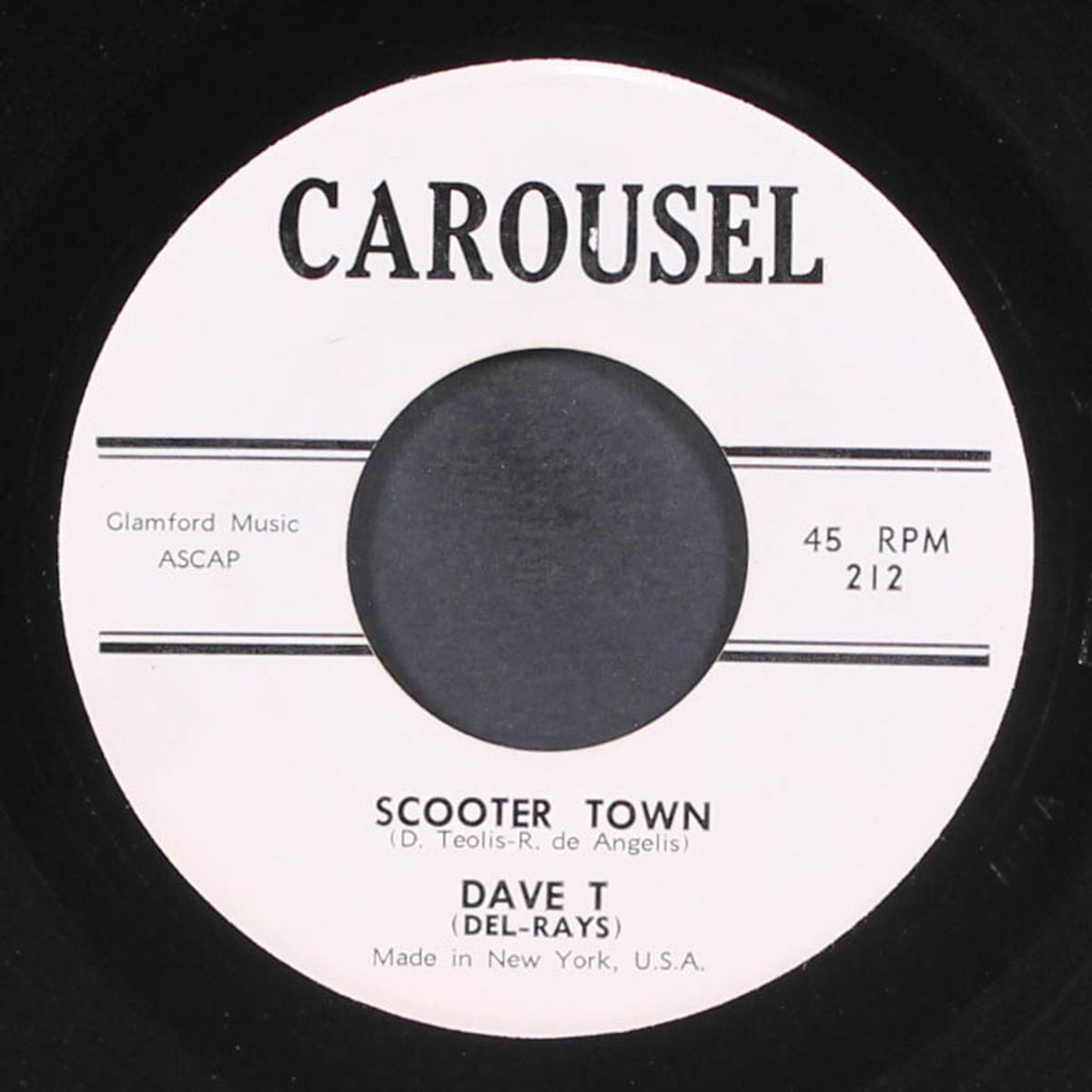 girl in my heart / scooter town by DAVE T & DEL-RAYS