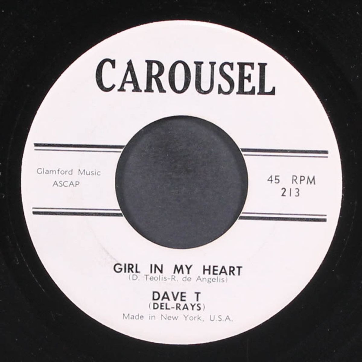 girl in my heart / scooter town by DAVE T & DEL-RAYS