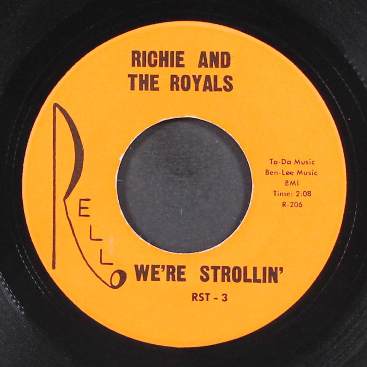 be my girl / we're strollin' by RICHIE & ROYALS