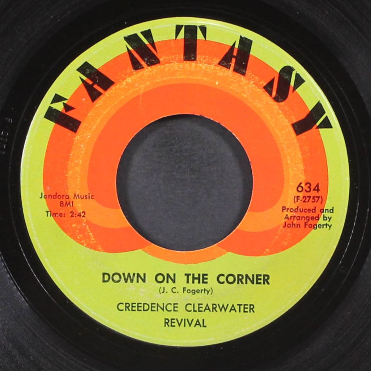 fortunate son / down on the corner by CREEDENCE CLEARWATER REVIVAL