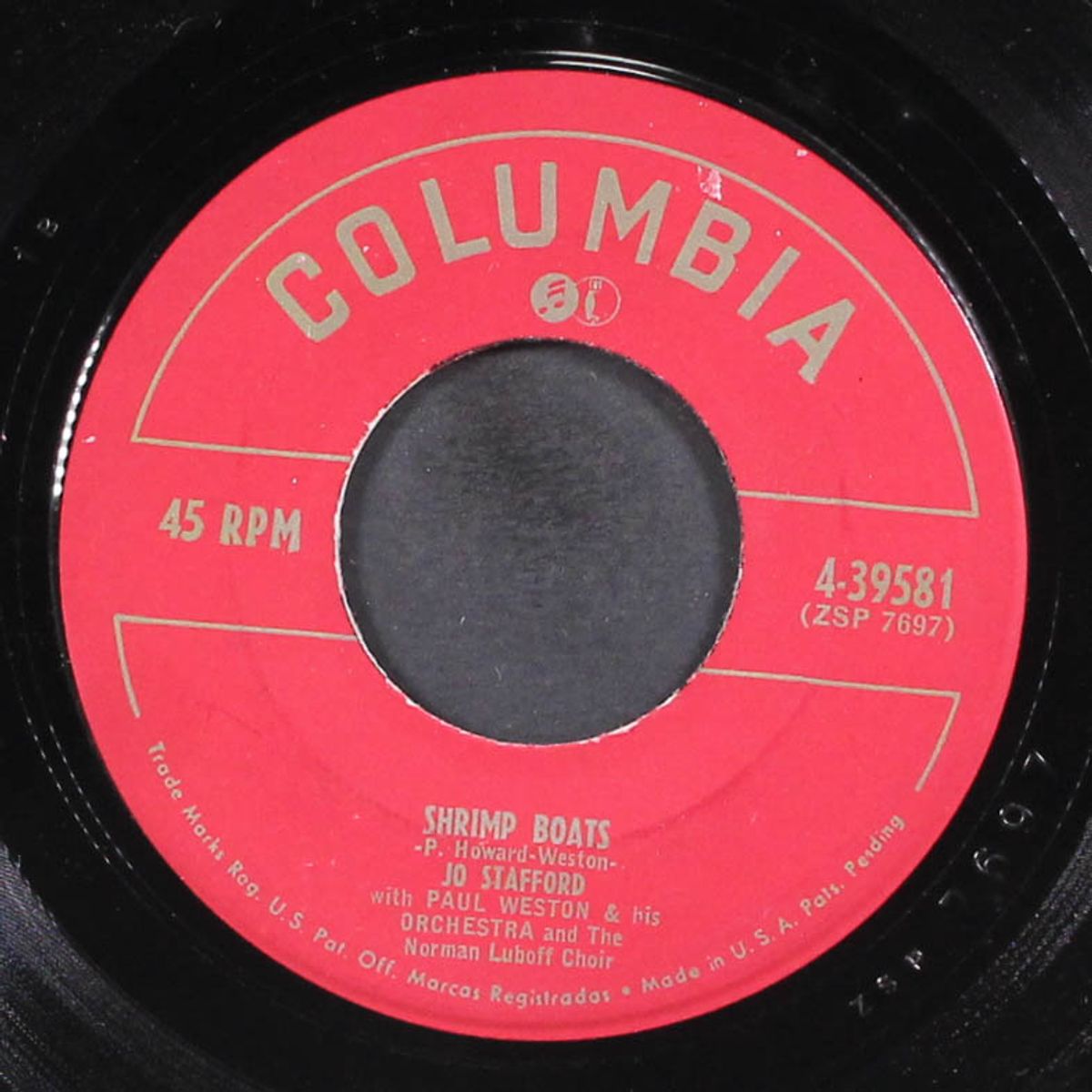 shrimp boats / love, mystery and adventure by JO STAFFORD