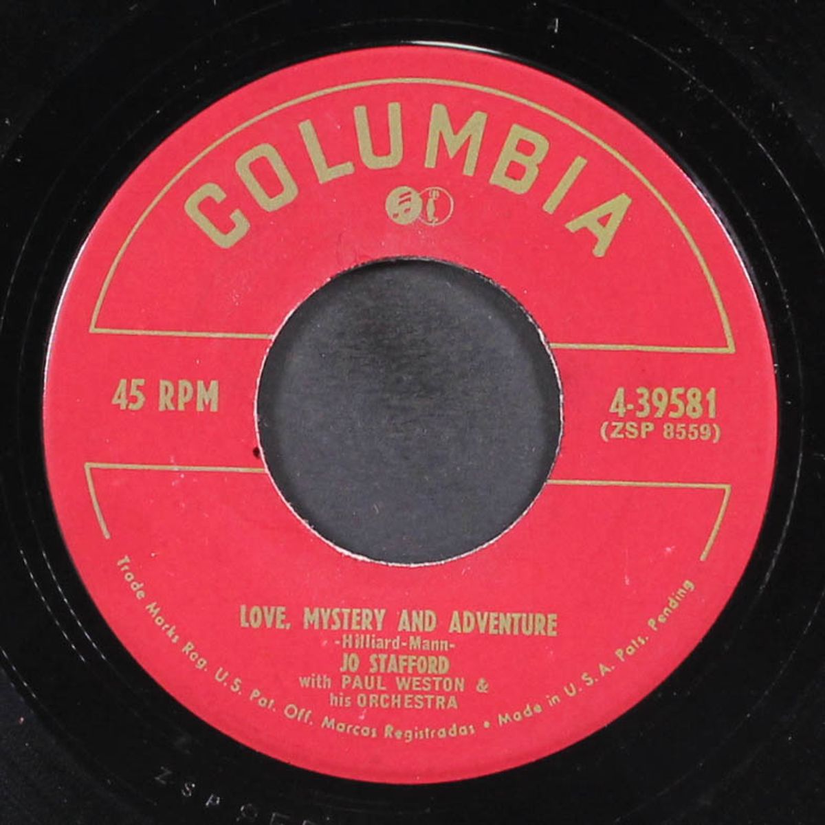 shrimp boats / love, mystery and adventure by JO STAFFORD