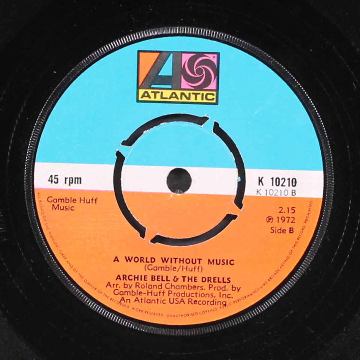 here i go again / a world without music by ARCHIE BELL & DRELLS
