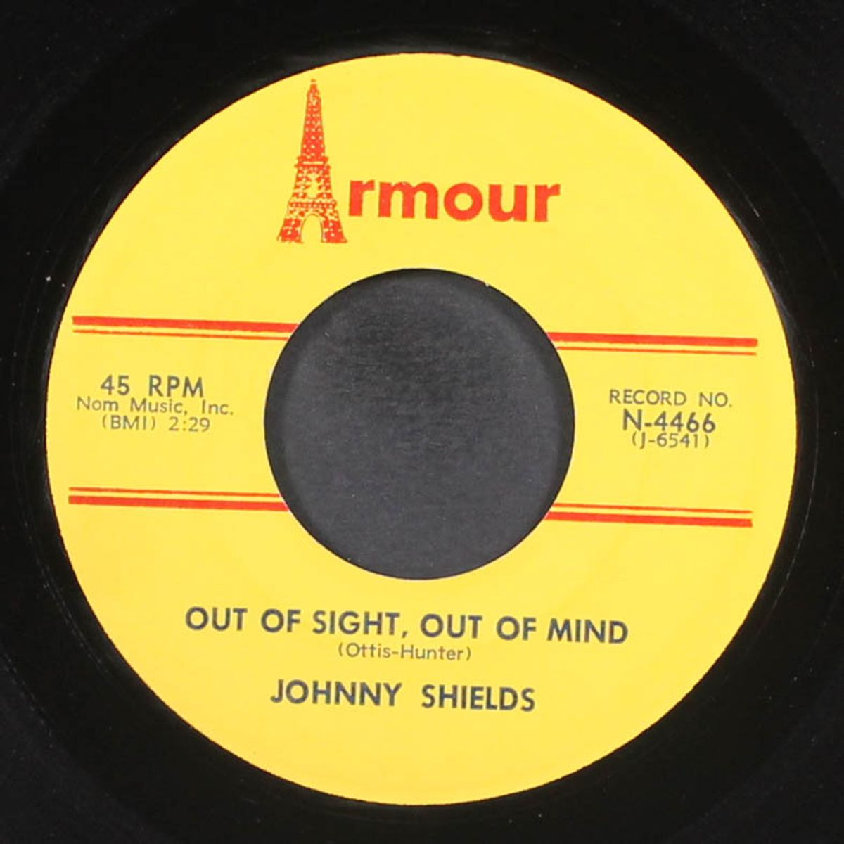 crying in the chapel / out of sight, out of mind by JOHNNY SHIELDS