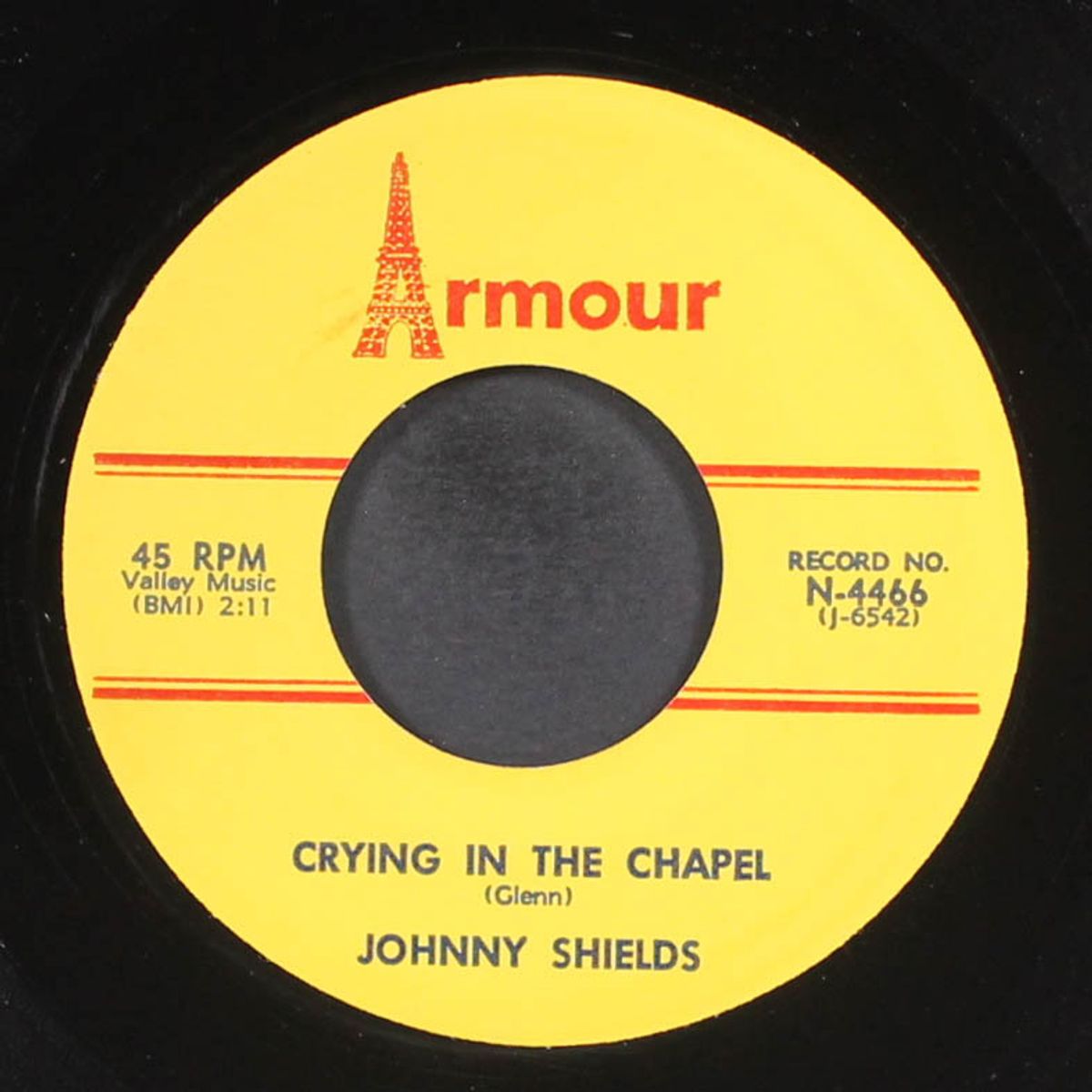 crying in the chapel / out of sight, out of mind by JOHNNY SHIELDS