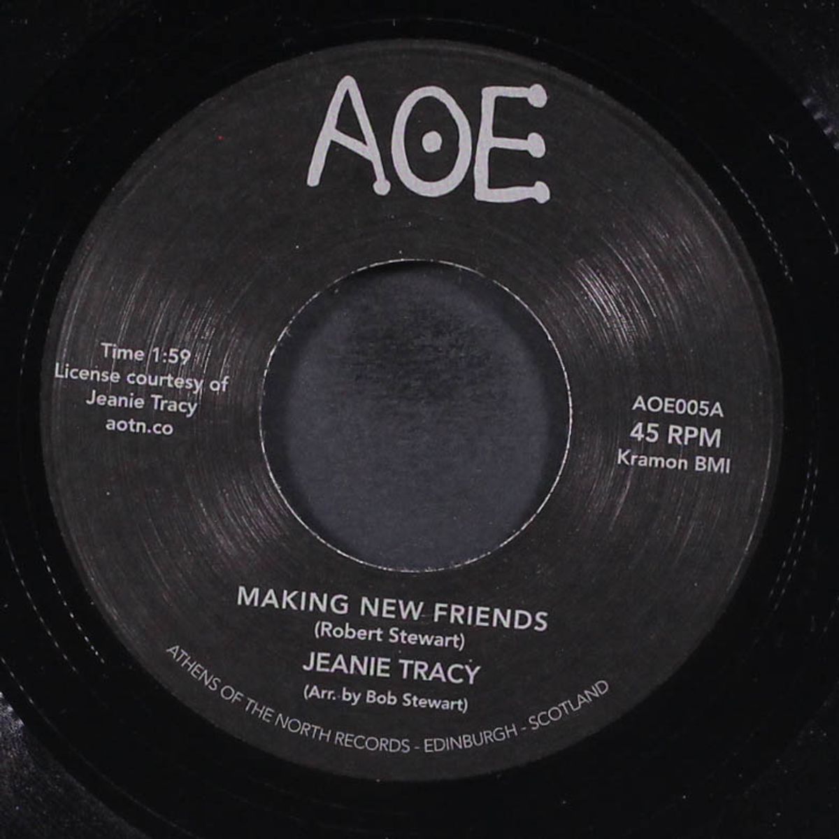 making new friends / trippin on the sounds by JEANIE TRACY