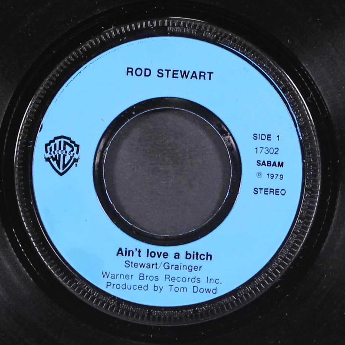 ain't love a bitch / scarred & scared by ROD STEWART