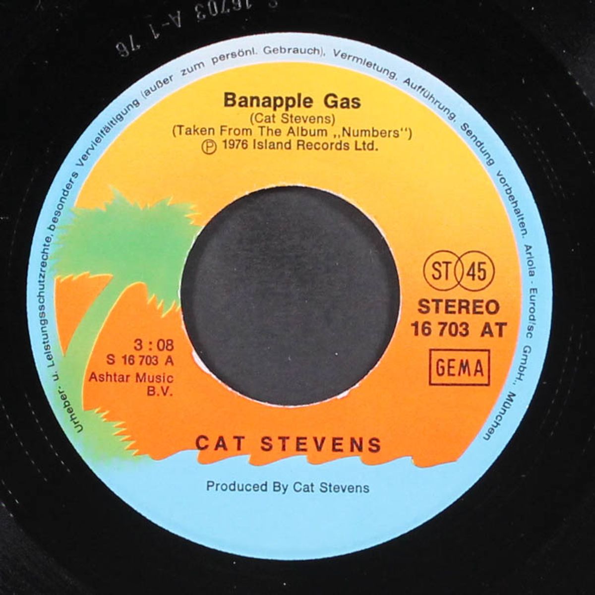 banapple gas / ghost town by CAT STEVENS