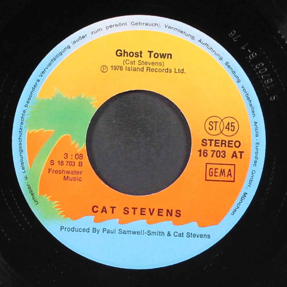 banapple gas / ghost town by CAT STEVENS