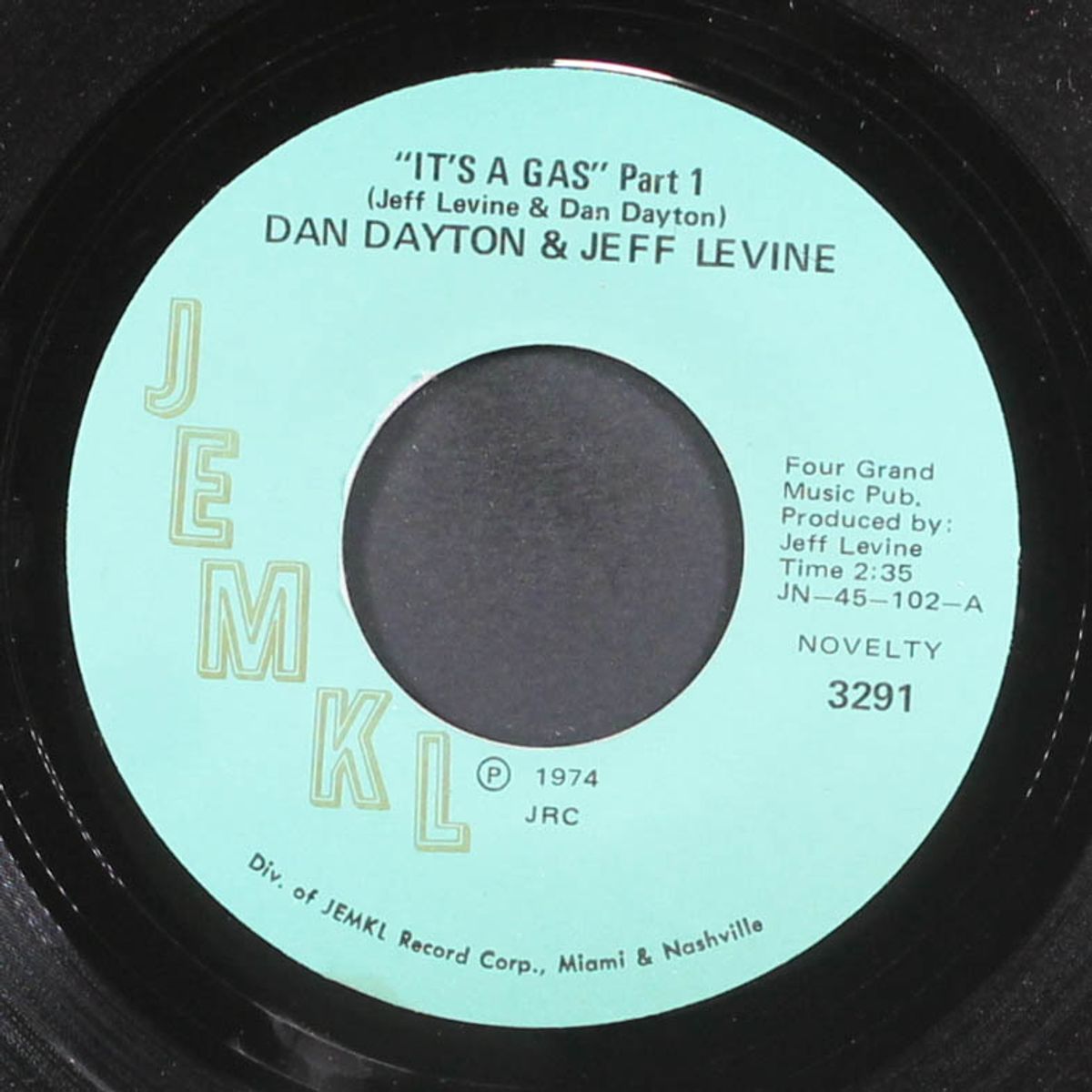 it's a gas / part 2 by DAN DAYTON & JEFF LEVINE