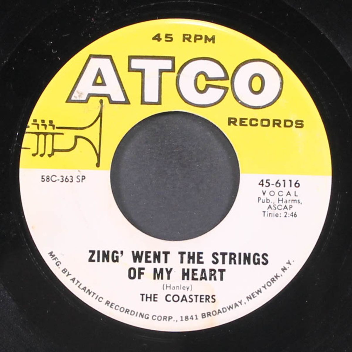 yakety yak / zing! went the strings of my heart by COASTERS