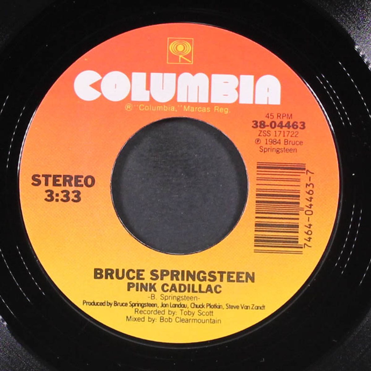 dancing in the dark / pink cadillac by BRUCE SPRINGSTEEN