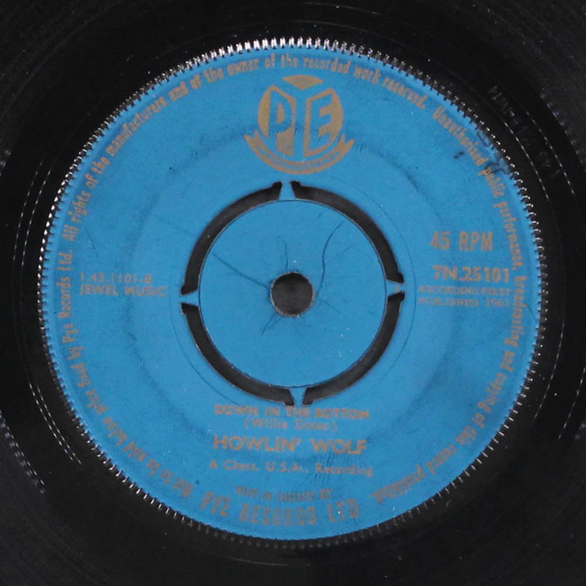little baby / down in the bottom by HOWLIN' WOLF