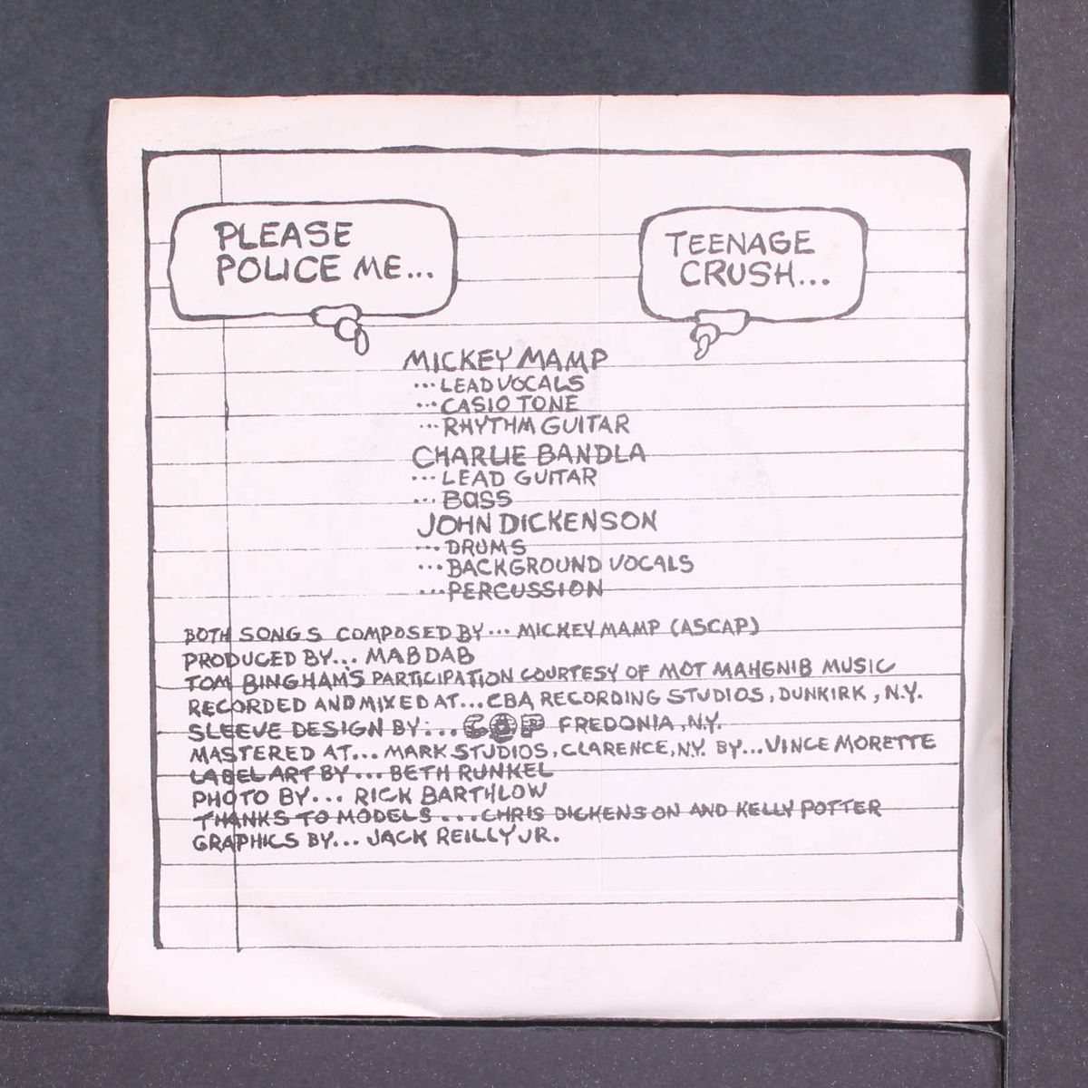 please police me / teenage crush by MICKEY MAMP W/ INTRO-VERSE