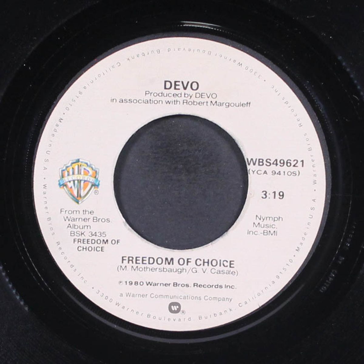 freedom of choice / snowball by DEVO