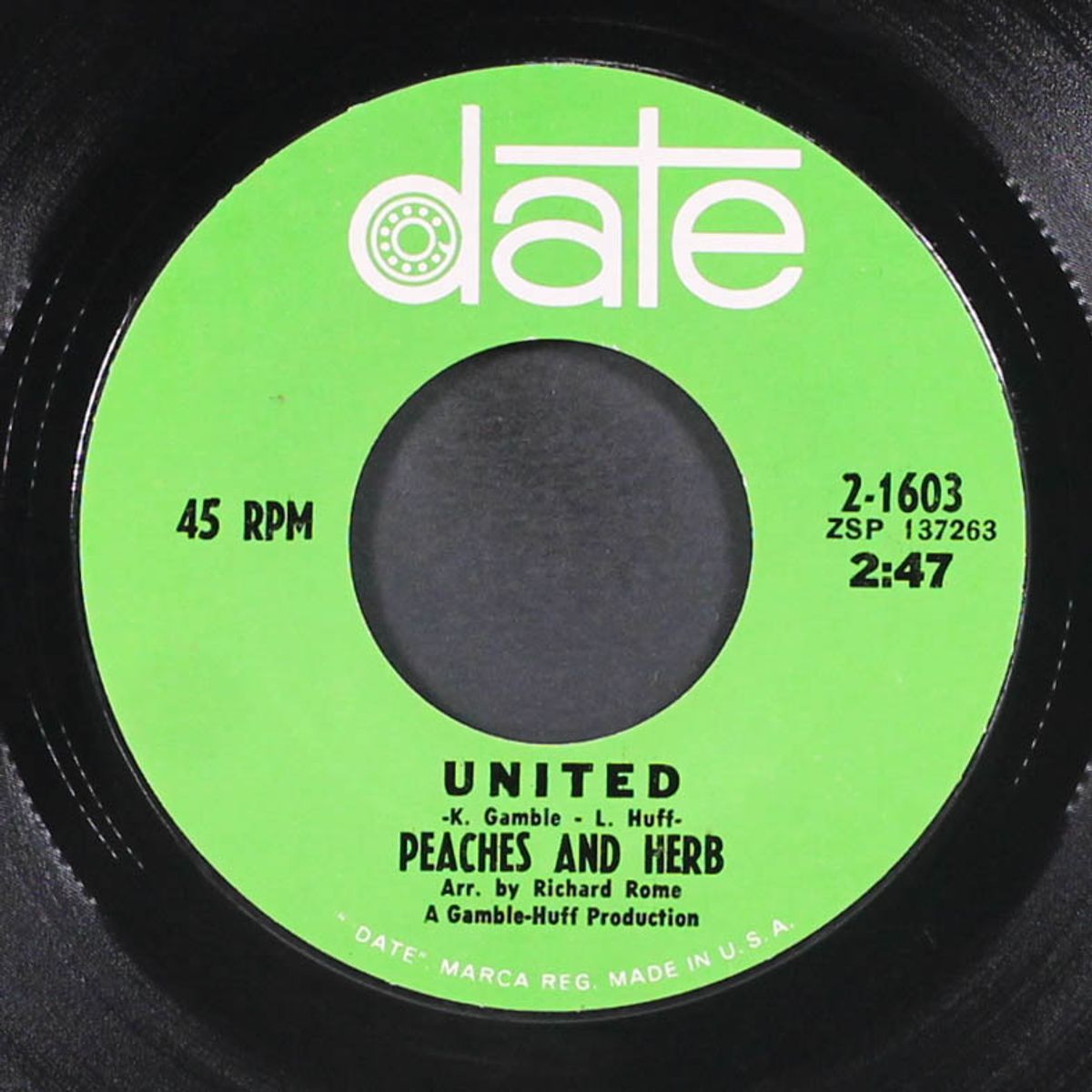 united / thank you by PEACHES & HERB