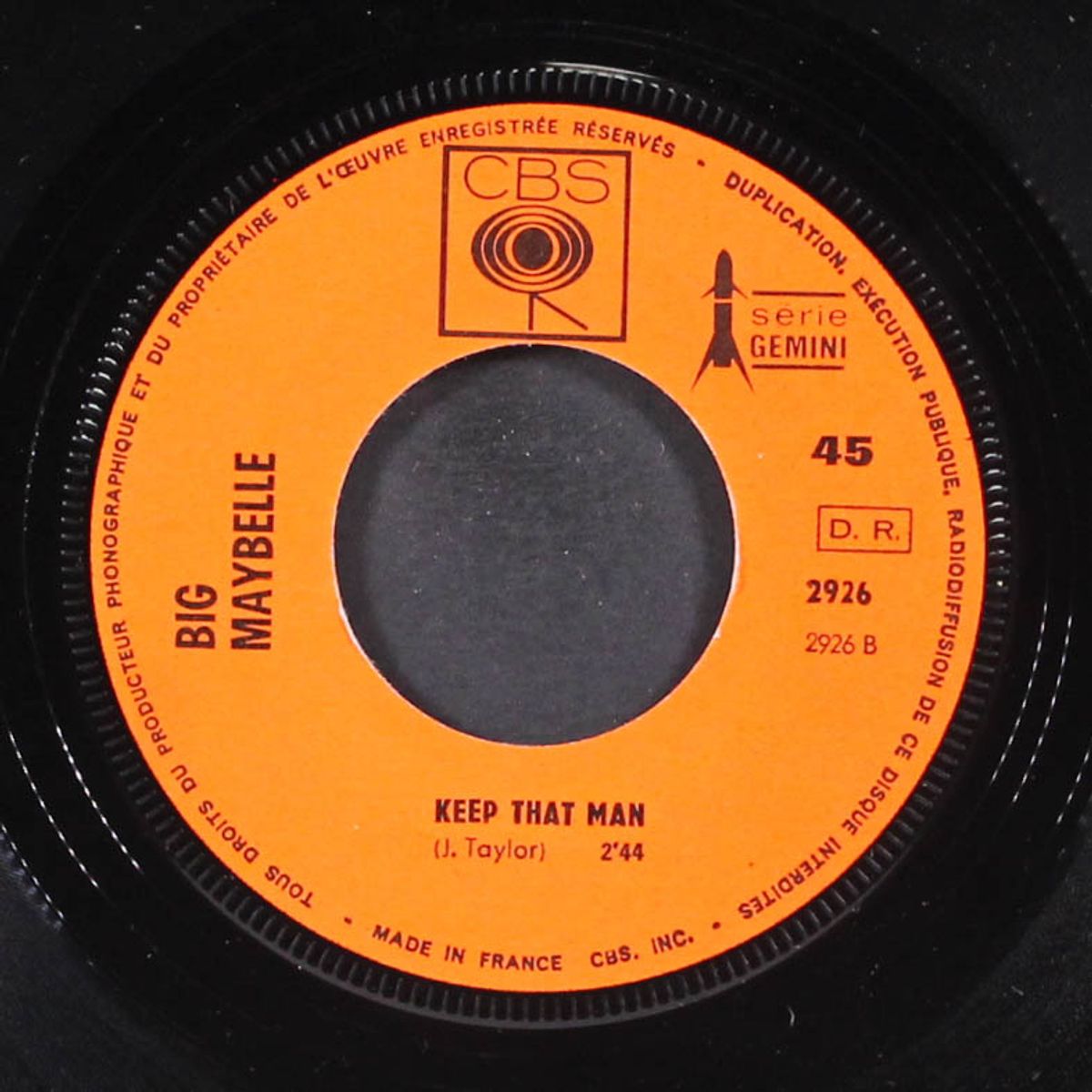 mama / keep that man by BIG MAYBELLE