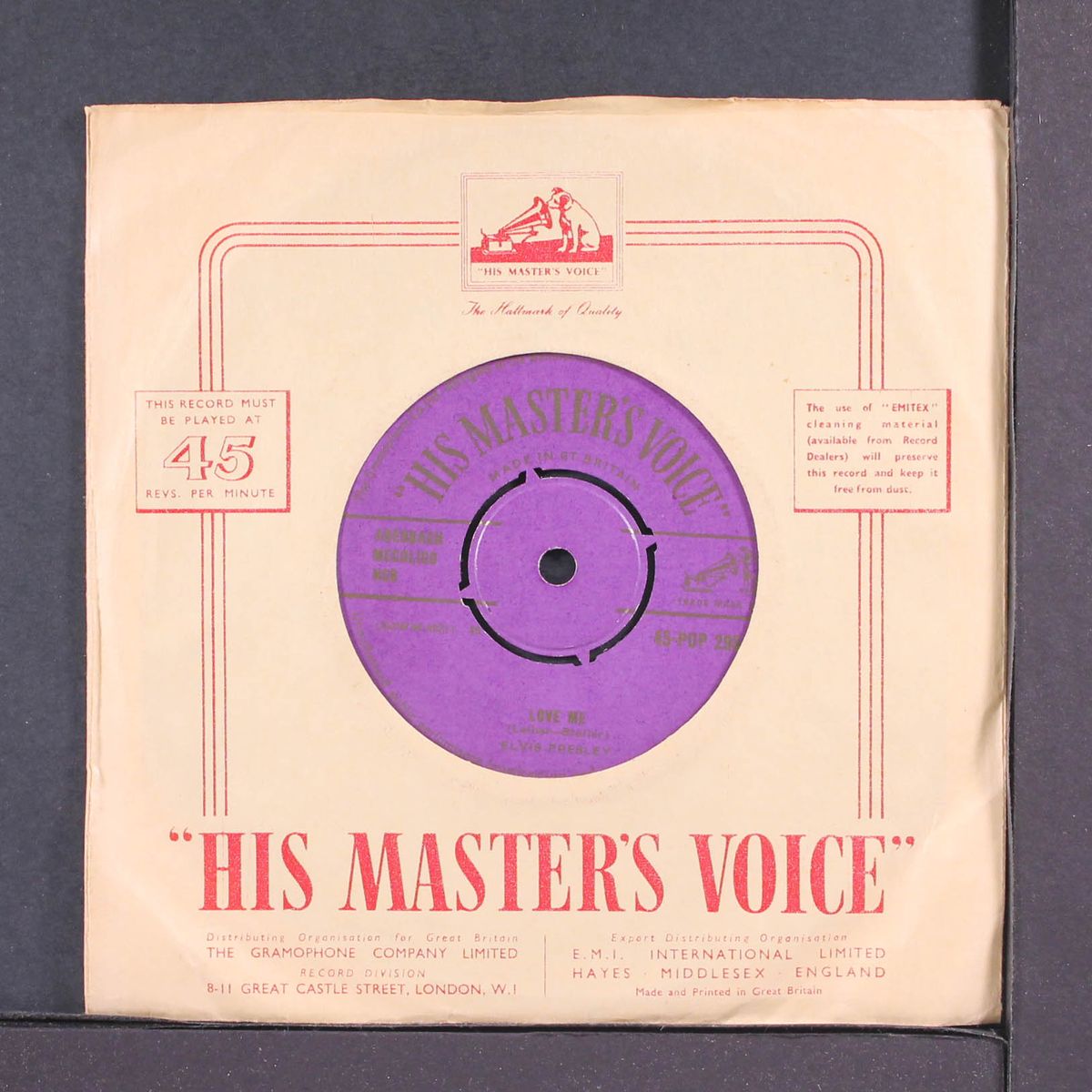 mystery train / love me by ELVIS PRESLEY