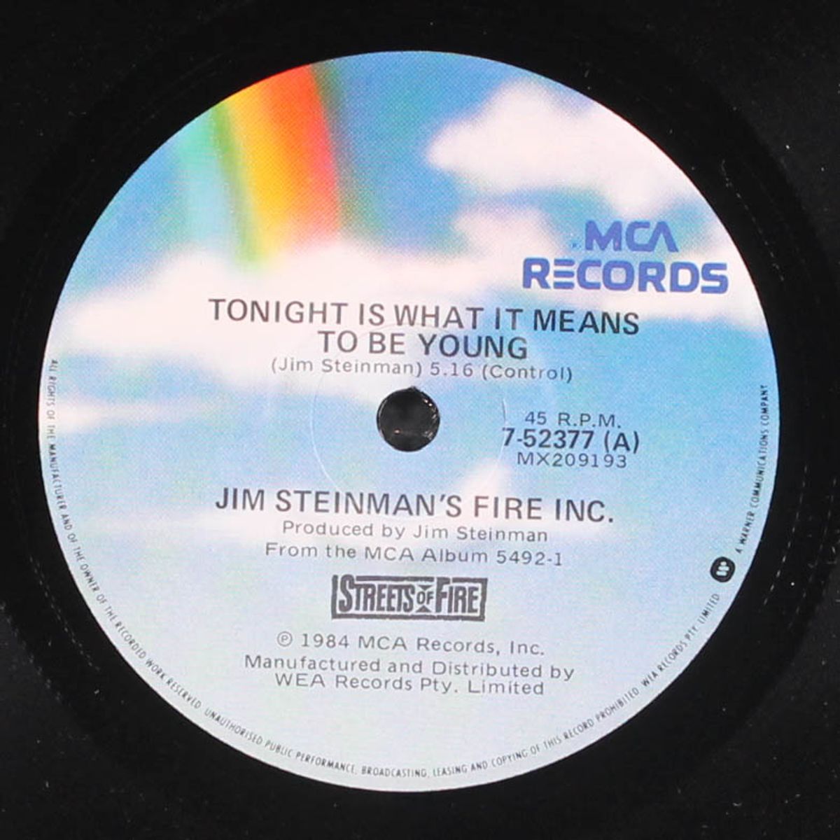 tonight is what it means to be young / hold that snake by FIRE INC. / RY COODER