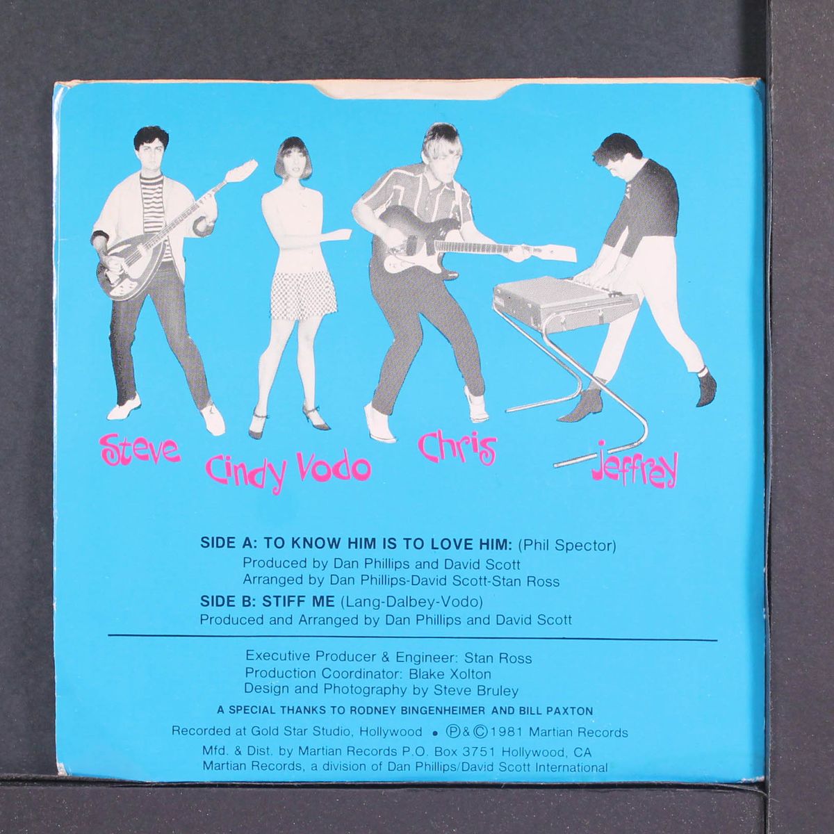 to know him is to love him / stiff me by WIGS
