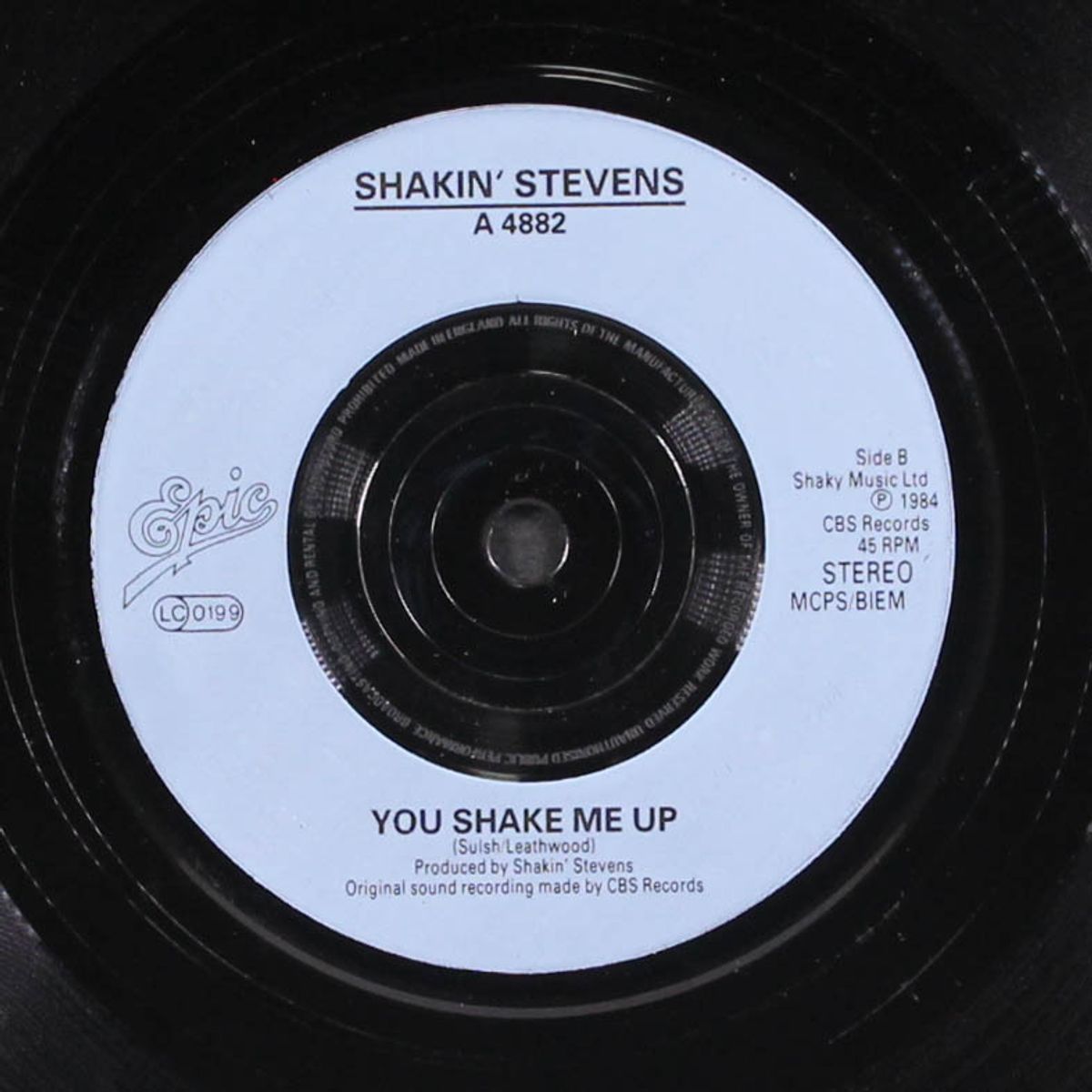 teardrops by SHAKIN' STEVENS