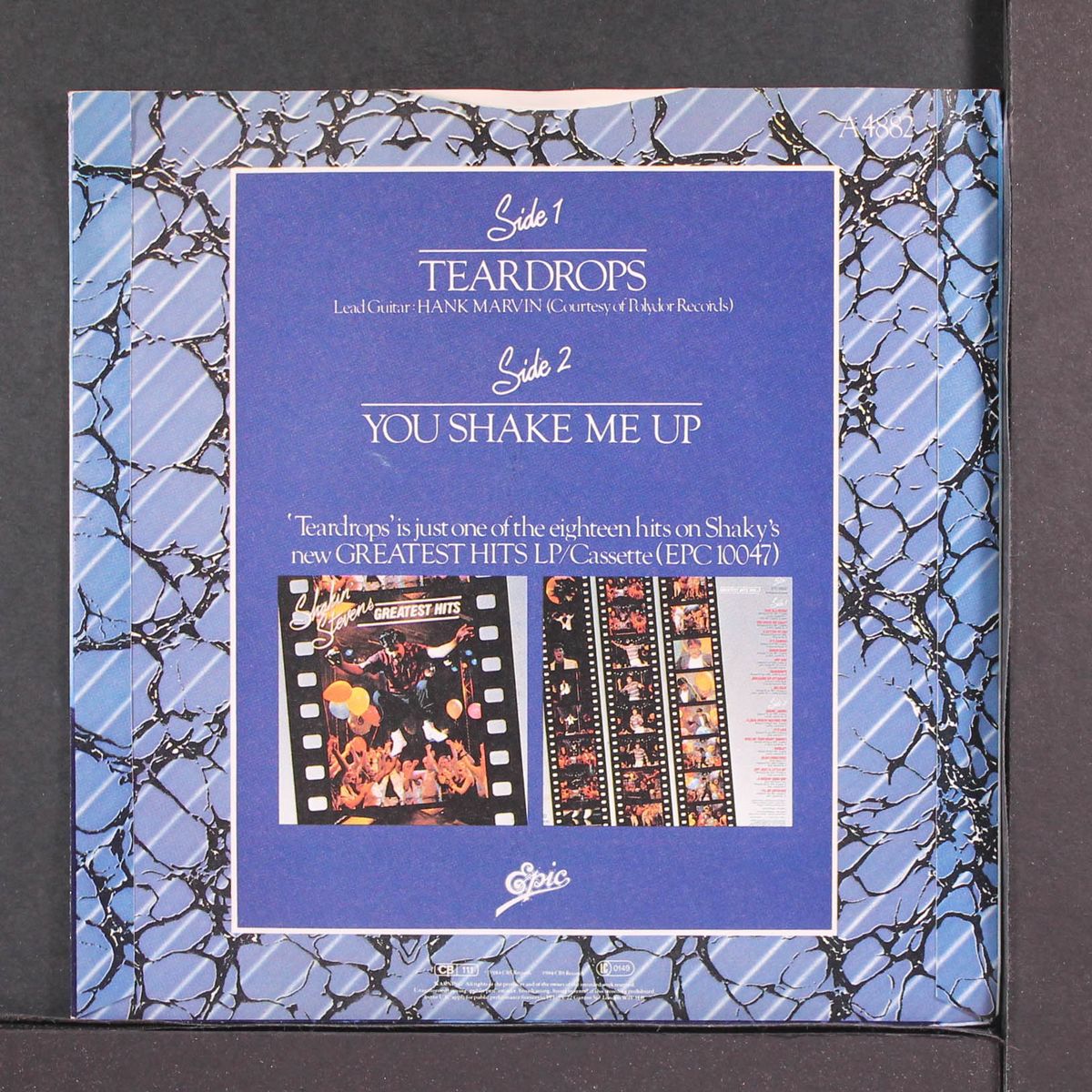teardrops by SHAKIN' STEVENS