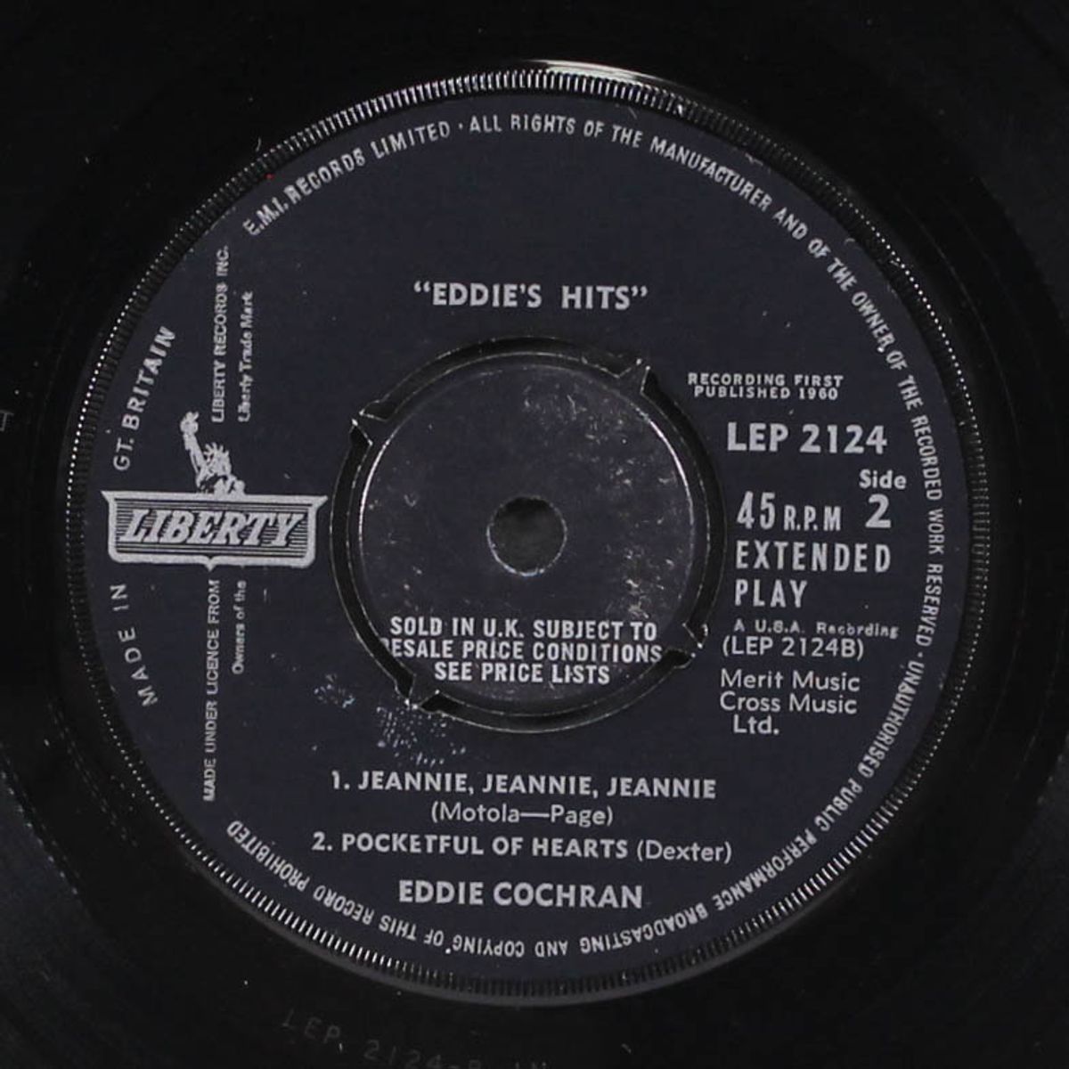 eddie's hits by EDDIE COCHRAN