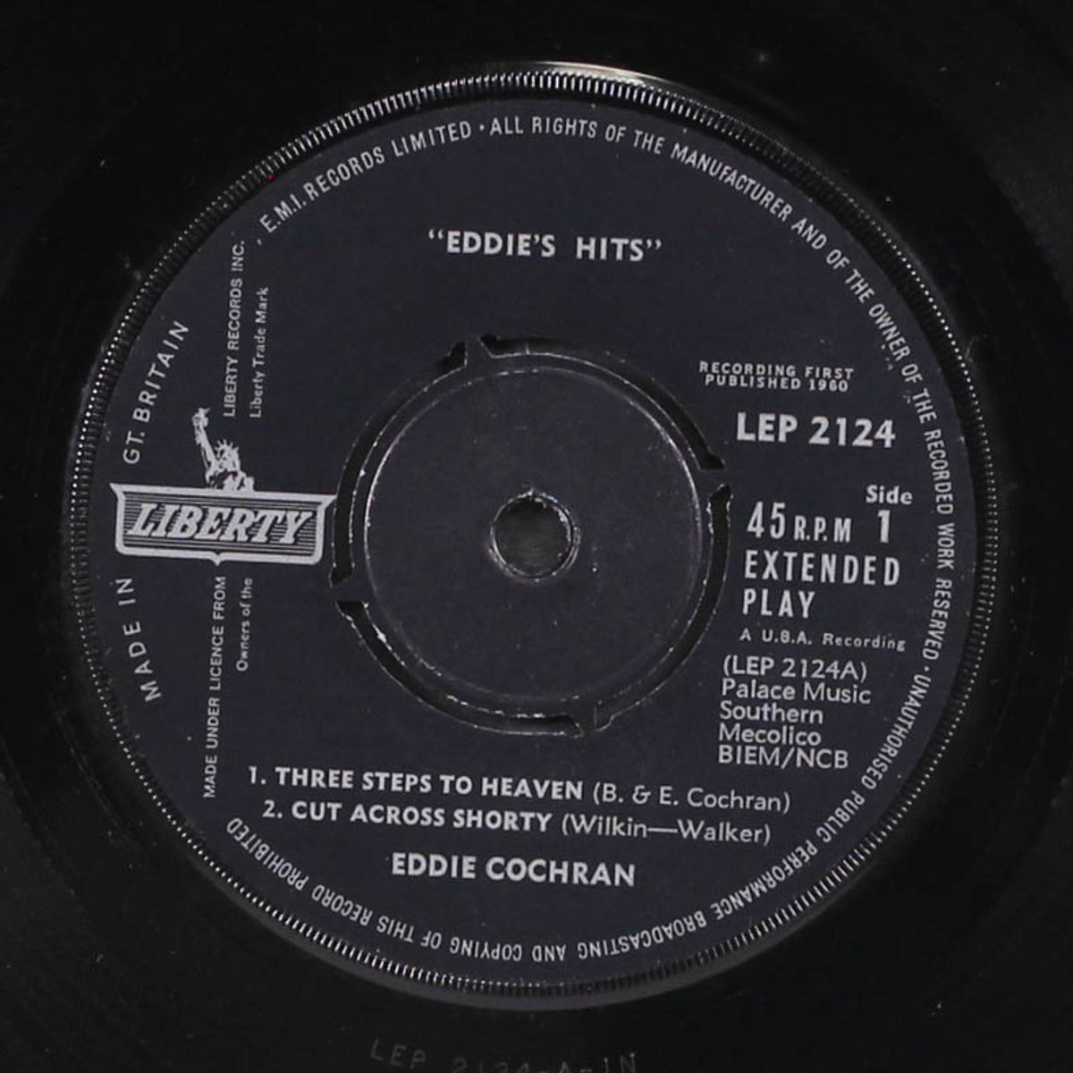 eddie's hits by EDDIE COCHRAN