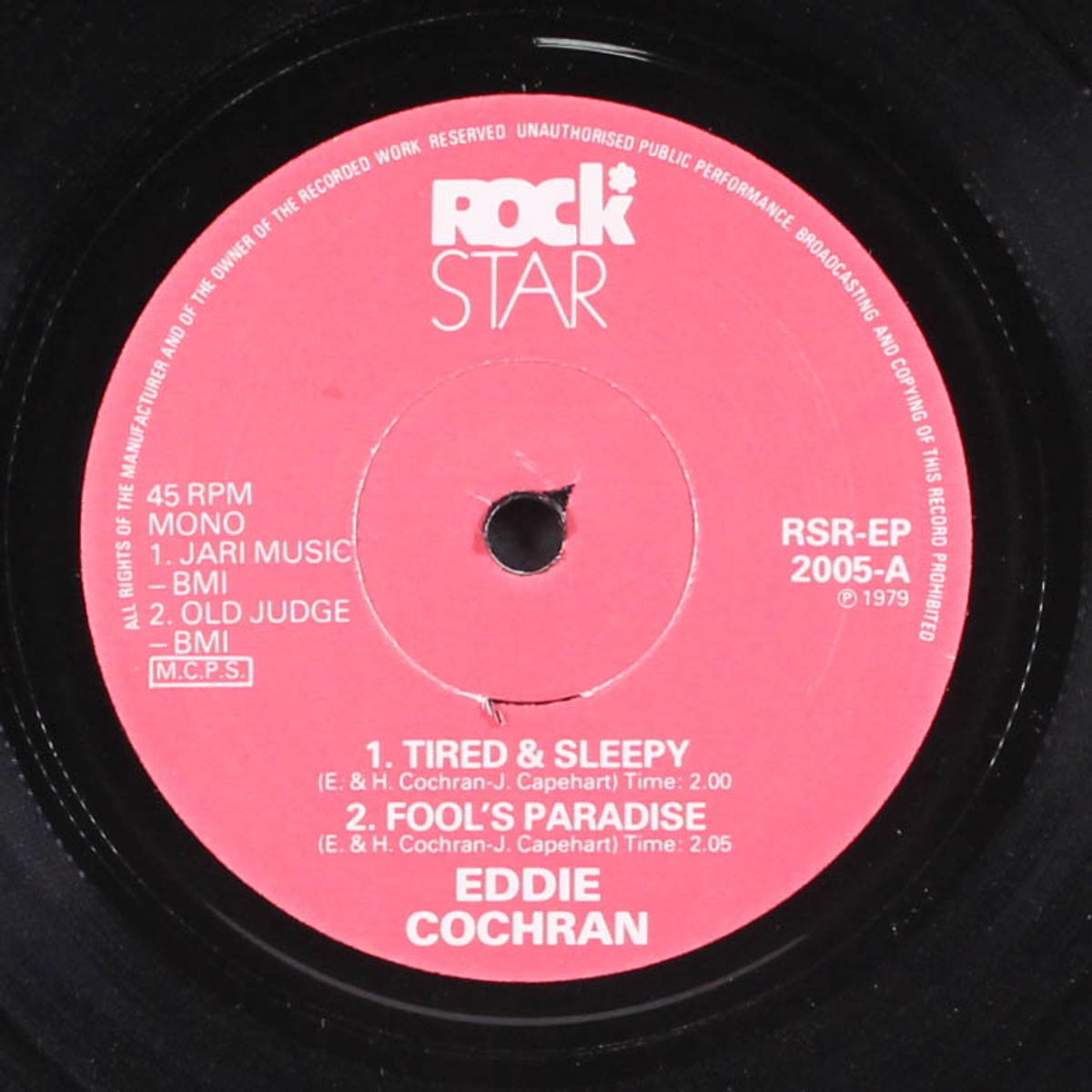 tired & sleepy by EDDIE COCHRAN