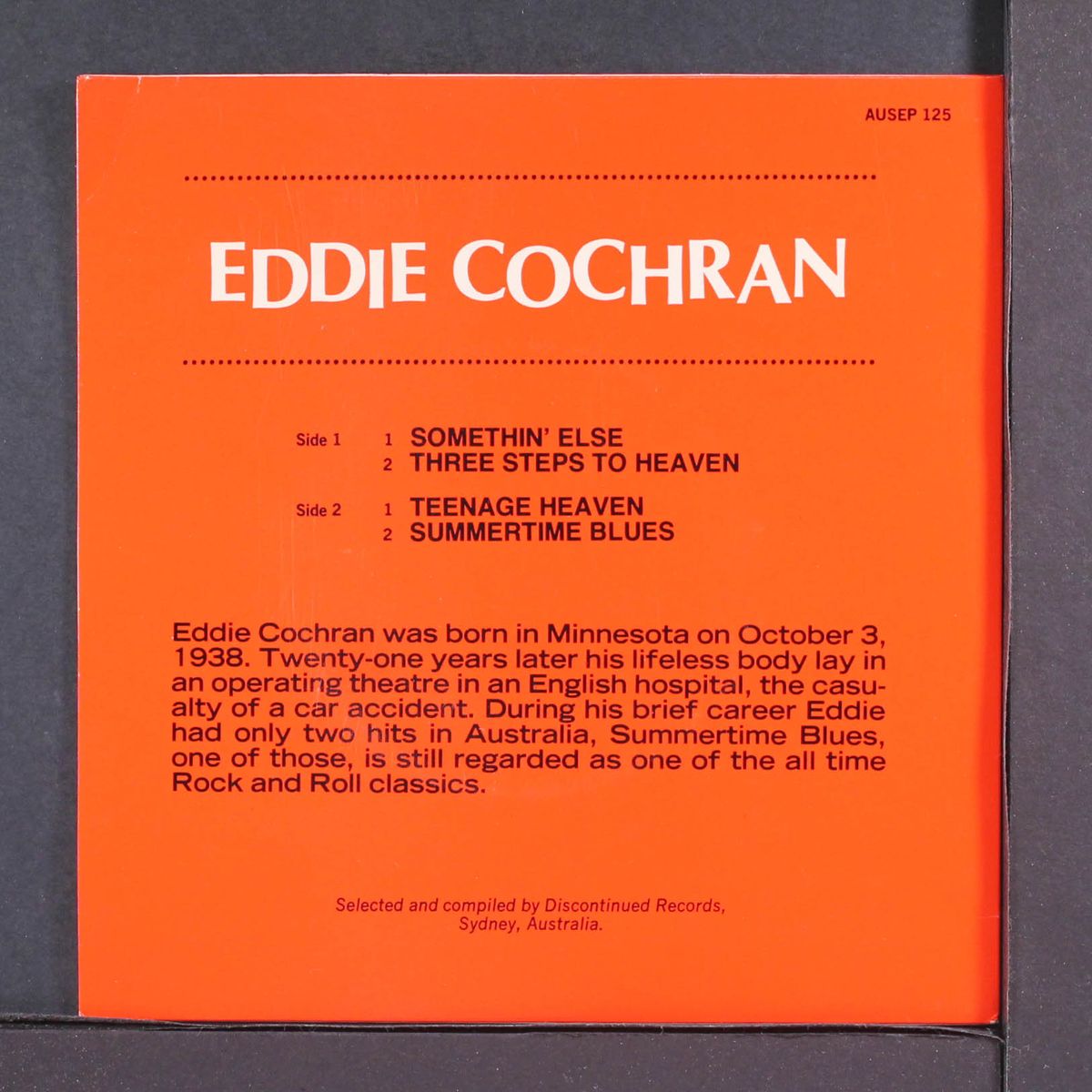 vol. 1 by EDDIE COCHRAN