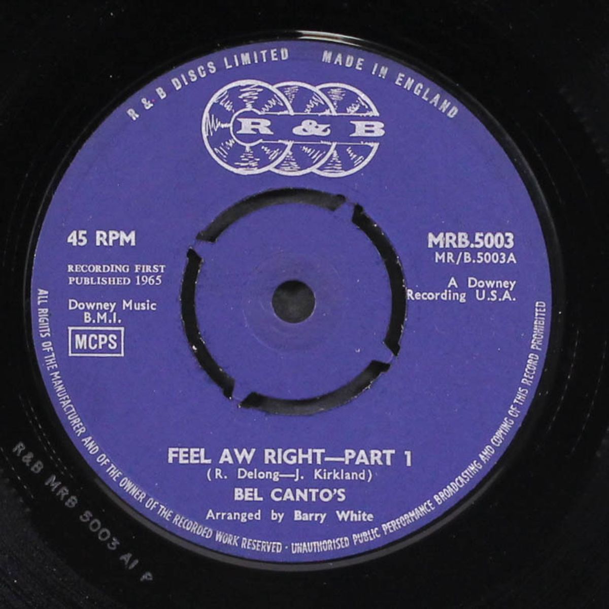 feel aw right / part 2 by BEL CANTO'S